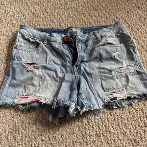 Denim Distressed Women's Shorts